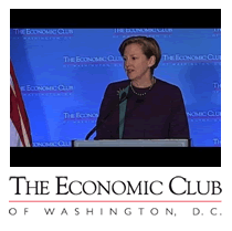 growth[period] CEO Courtney Banks Spaeth attends a D.C. Economic Club luncheon