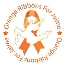 growth[period] Supports Orange Ribbons for Jaime